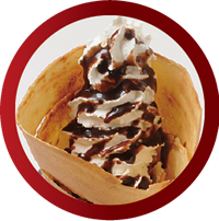 チョコクレープ