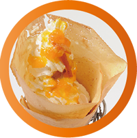 オレンジクレープ