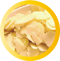 クレープトッピングのアーモンドスライス