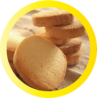 クレープトッピングのクッキー