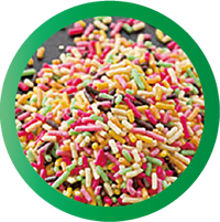 クレープトッピングのスプレーチョコ